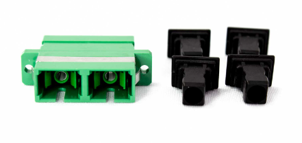 ENFRENTADOR DOBLE SC/APC VERDE