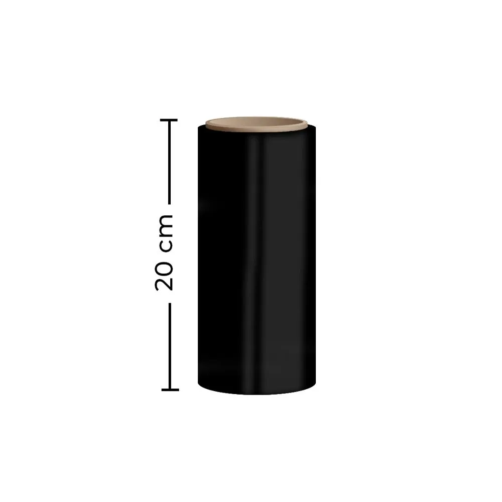 STRETCH NEGRO 20 CM X 300 MTS