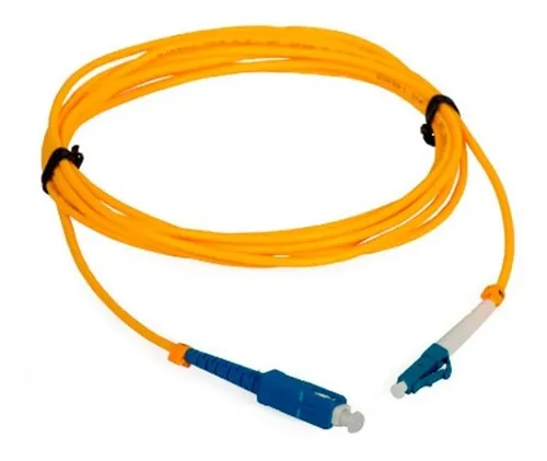 PATCH CORD FIBRA SC UPC A LC UPC 50M 3.0