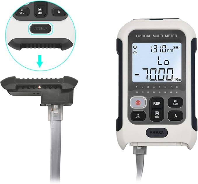 POWER METER TM570A CON CHEK RED MEDIDOR DE POTENCIA