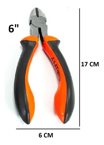 PINZA CORTAFRIO NARANJA #6