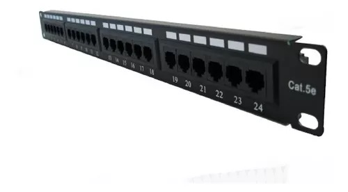 PATCH PANEL 24P CAT 5E