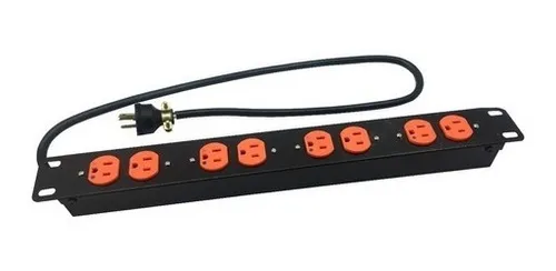 MULTITOMA PARA RACK DE 8 REGULADAS