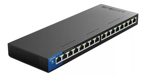 SWITCH 16 PUERTOS BASE 1000 LINKSYS  LGS116