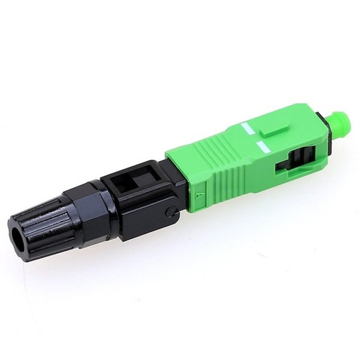 [808] CONECTOR MECANICO CAIMAN SC APC VERDES 60 MM