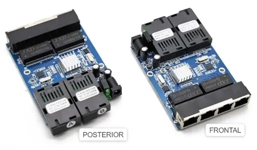 [975] SWITCH BOARD 4 RED 2 FIBRA TARJETA