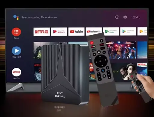 [535] TV BOX 2 RAM 16 ROM CONTROL COMANDO DE VOZ
