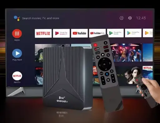 [535] TV BOX 2 RAM 16 ROM CONTROL COMANDO DE VOZ