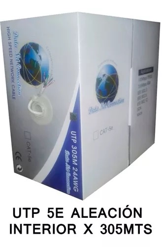 [729] UTP 5e INT COBRE X305 MTS