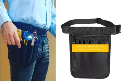 [3024] BOLSO PIERNERA MULTIPLES COMPARTIMIENTOS