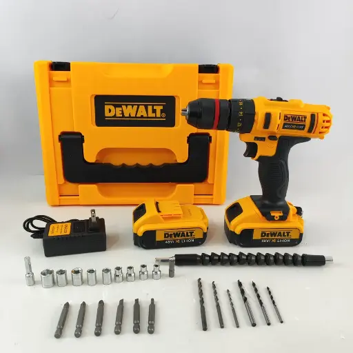 [890] TALADRO 48V 1/2 PUNTA METALICA DeWALT