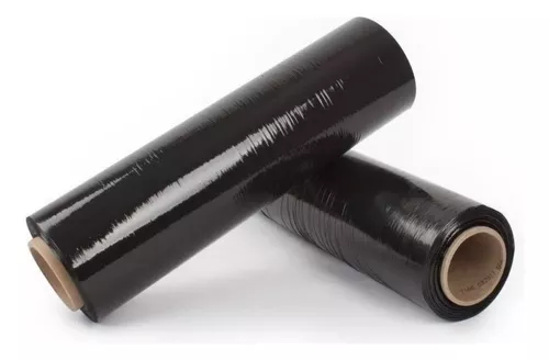 [404] STRECH NEGRO 30 CM X 300 MT CHICLE