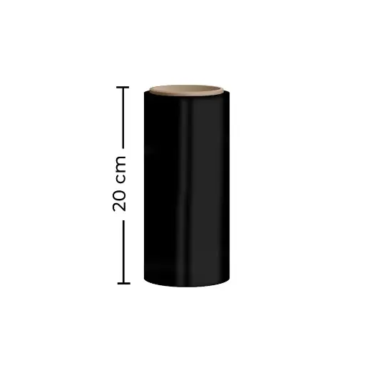 [4519] STRETCH NEGRO 20 CM X 300 MTS