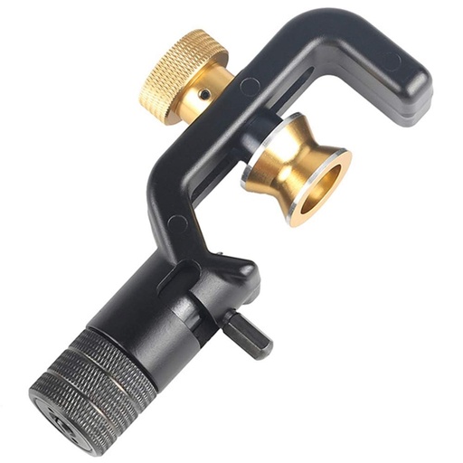 [913A] CORTADOR PELADOR CHAQUETA METAL 8-28mm DORADO