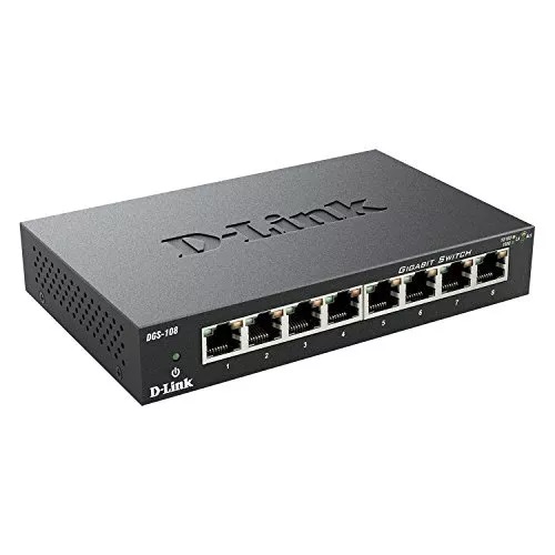[939] SWITCH 8 PUERTOS BASE 1000  DLINK DG5-1008A